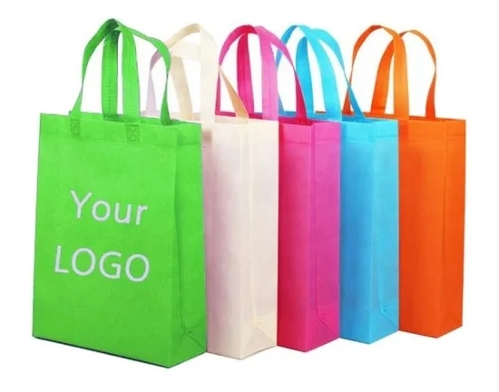 Biodegradable Non Woven Fabric Supermarket Non Woven Shopping Bag