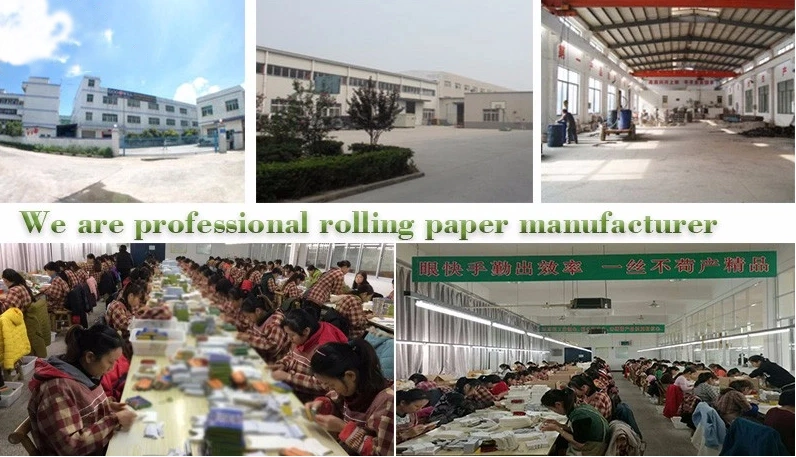 Factory Natural Thin Rolling Paper 1.25 1 1/4 Size 24 Packs/50 Pcks Different Colors and Items
