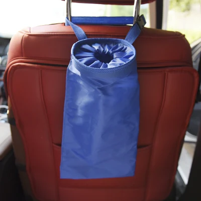Tragbarer Müllsack für die Autositzlehne