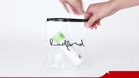 Benutzerdefinierte kleine Geschenke. Verwenden Sie transparente PVC-Reißverschlussbeutel aus Kunststoff mit Reißverschluss